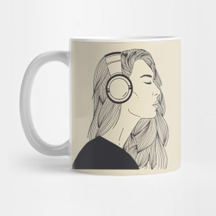 Beautiful Woman portrait Mug